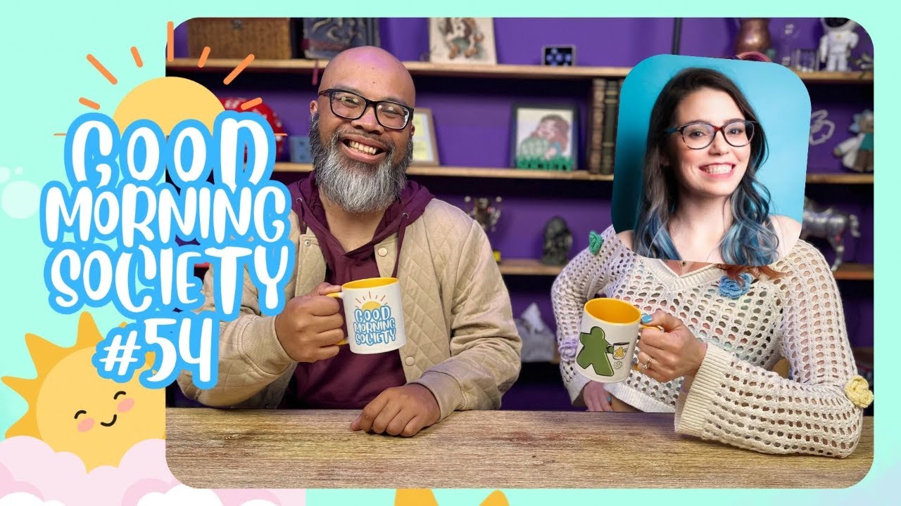 Giving some love to print & play games + Amy Dallen shows us how NOT to roll! | Good Morning Society