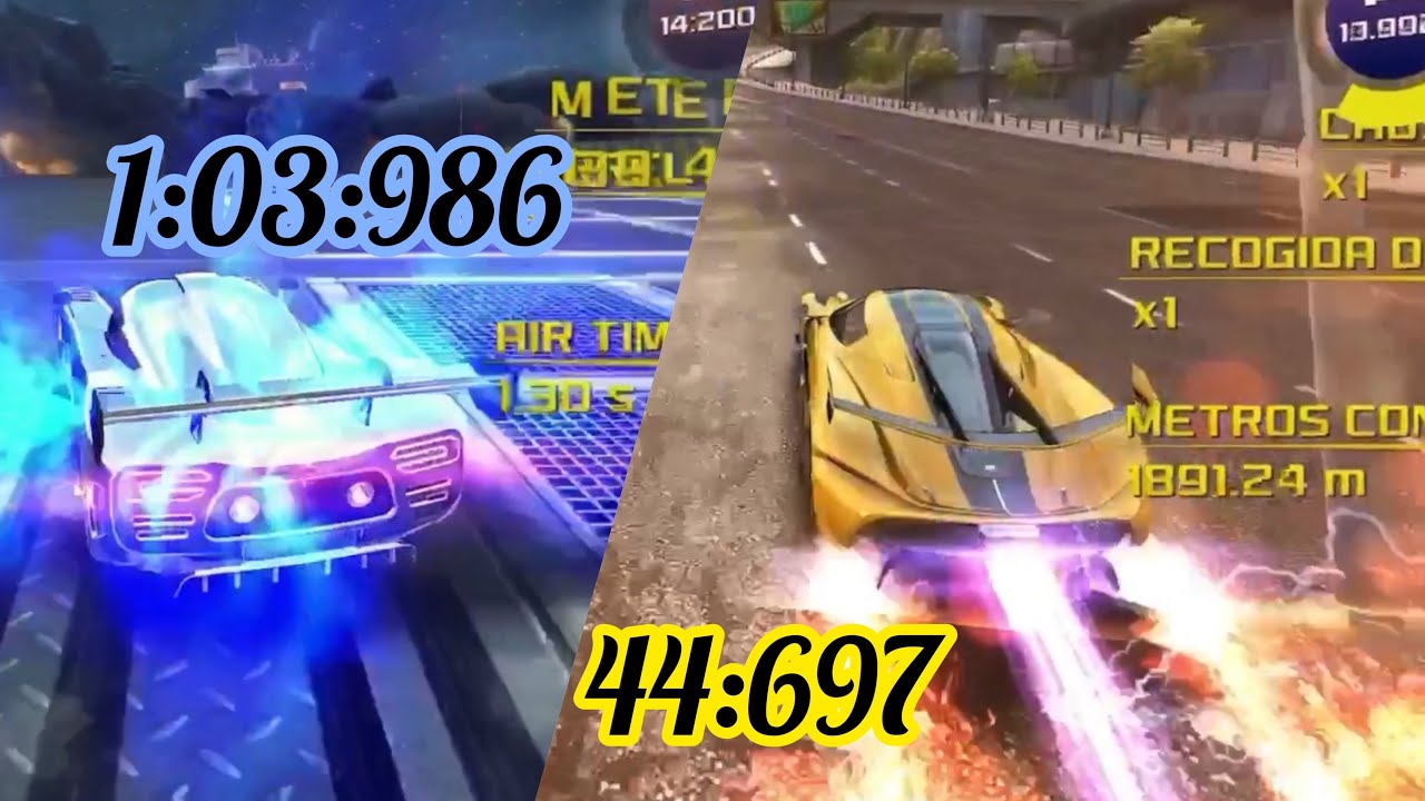Asphalt 8 | Satellite Rush 1:03:986 🔥 & Rapido Park 44:697 🔥 Gauntlet Defenses.
