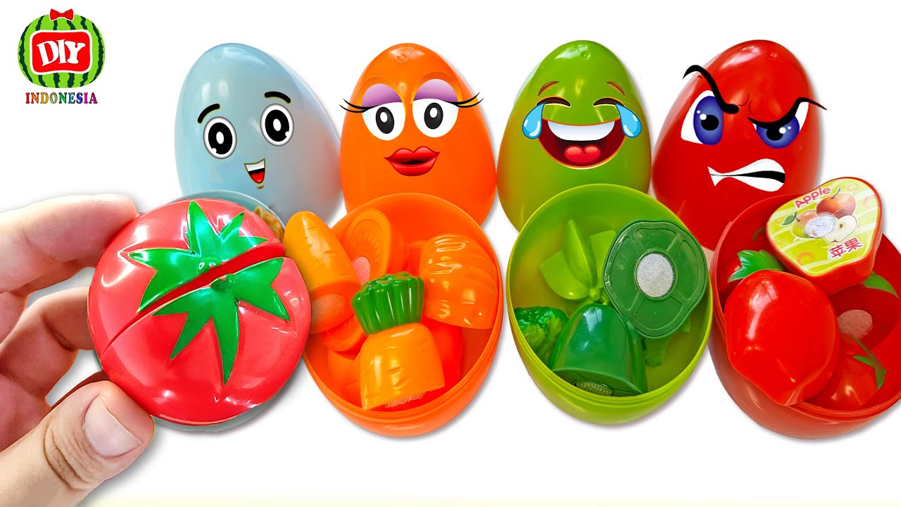 Learn Fruits names for kids in English and Indonesian