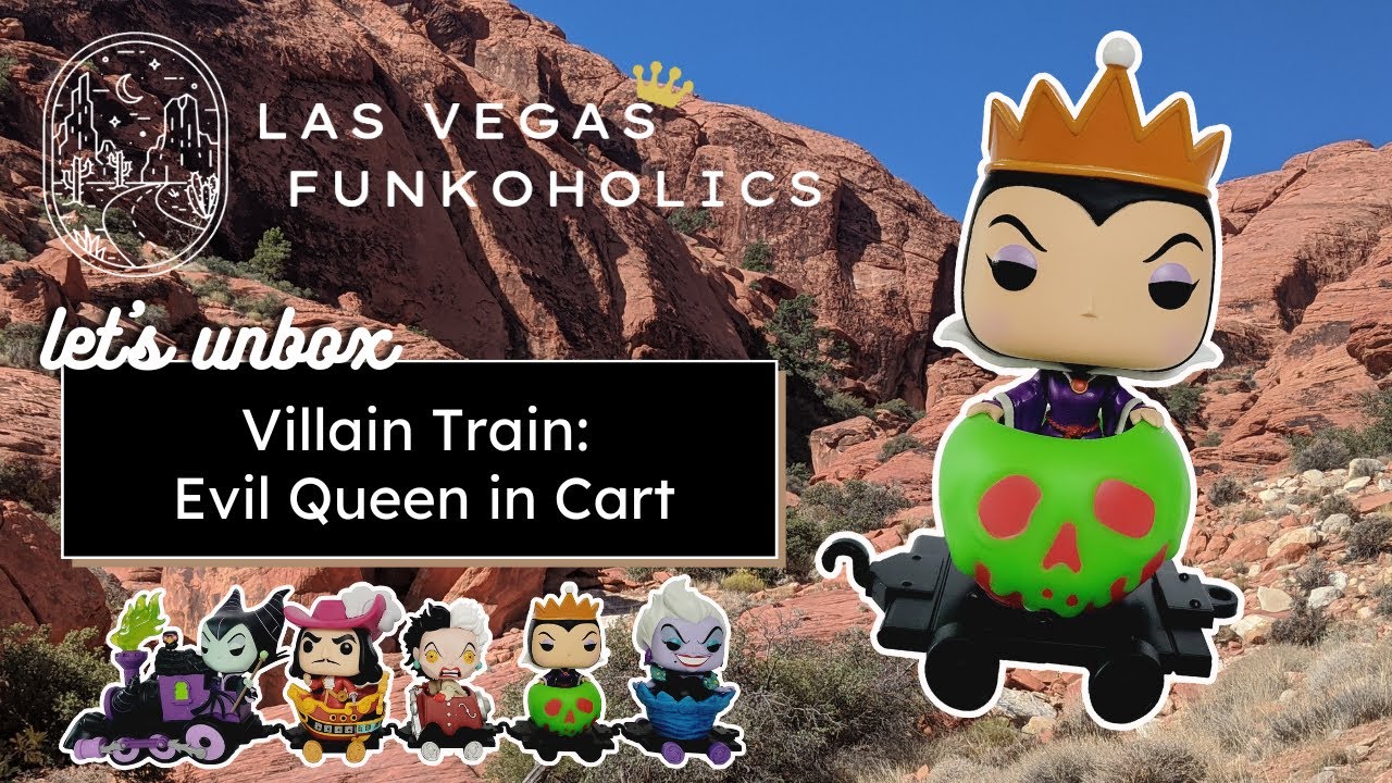 Let's Unbox: Funko Pop! Trains #16 Evil Queen in Cart (Disney Villains Train)