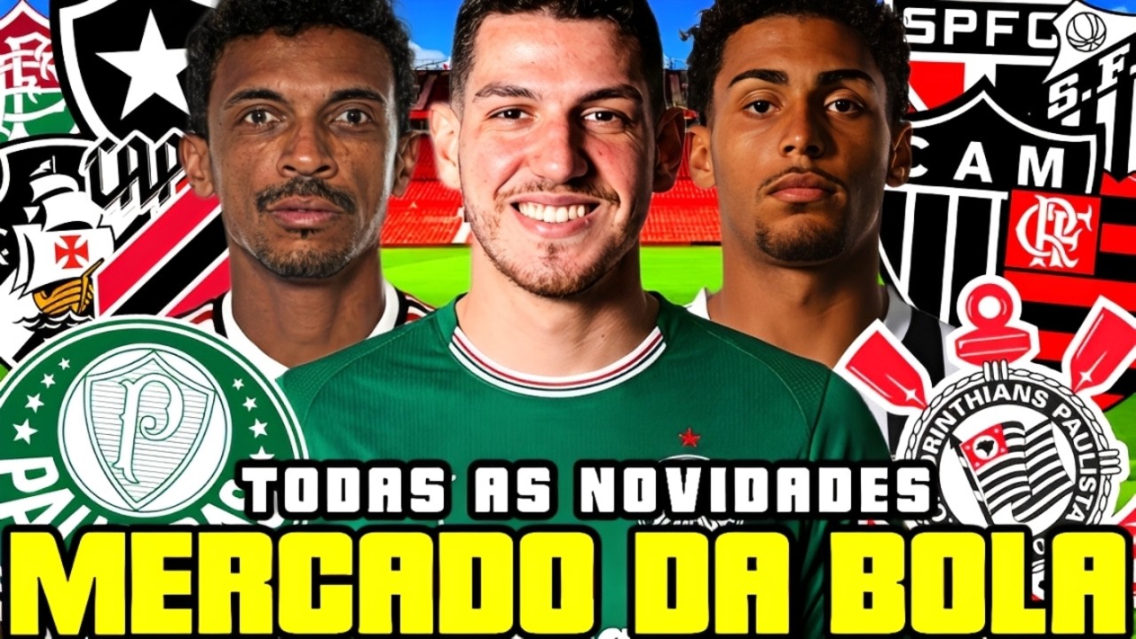 NINO É DO PALMEIRAS? LUIGHI NO ATLÉTICO-MG E LUIZ GUSTAVO ACERTADO | MERCADO DA BOLA 2026