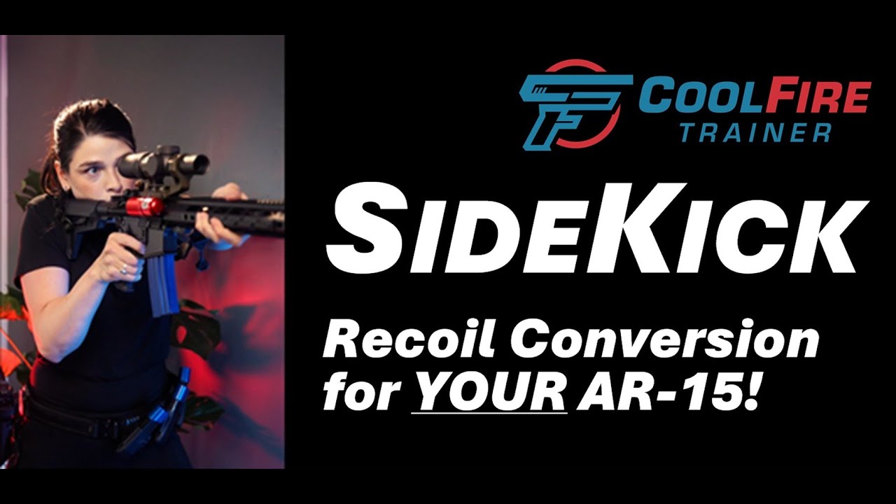 The CoolFire Trainer AR-15 SIDEKICK Recoil Kit is here!