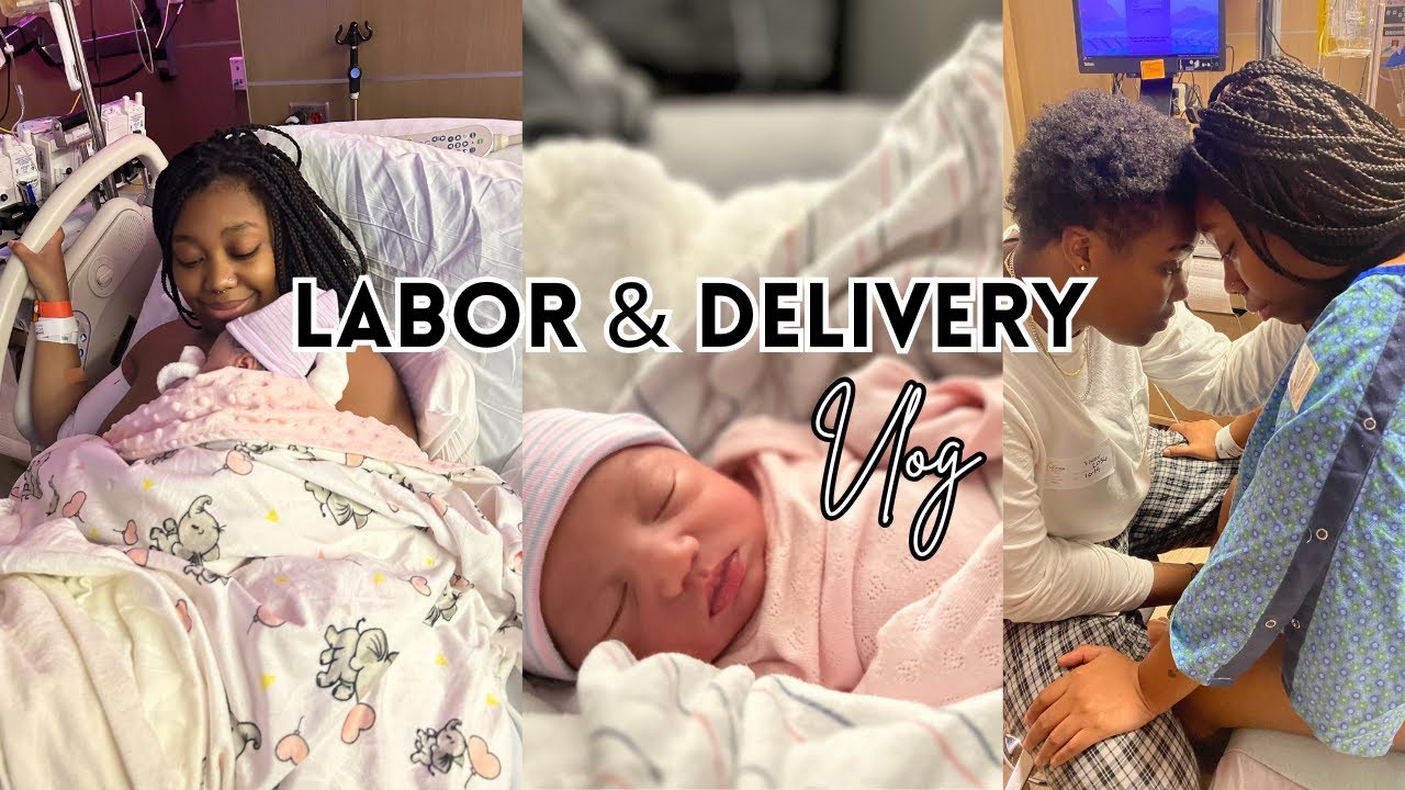 Labor & Delivery Vlog | * INDUCED AT 37 WEEKS *  RAW & UNCUT