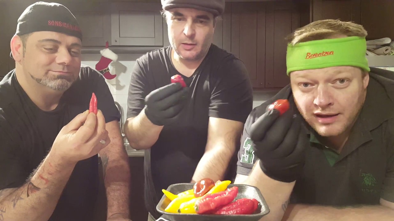 Ghost Pepper and Carolina Reaper Challenge. We're MAD