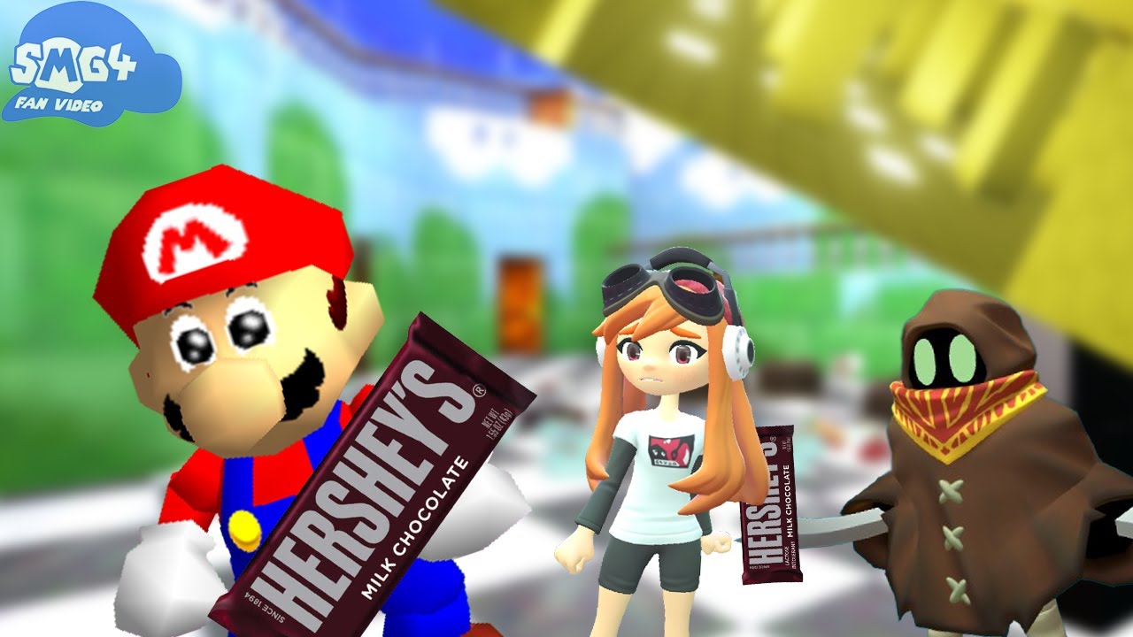SMG4 FV: Mario Gets Sick From Eating Chocolate!