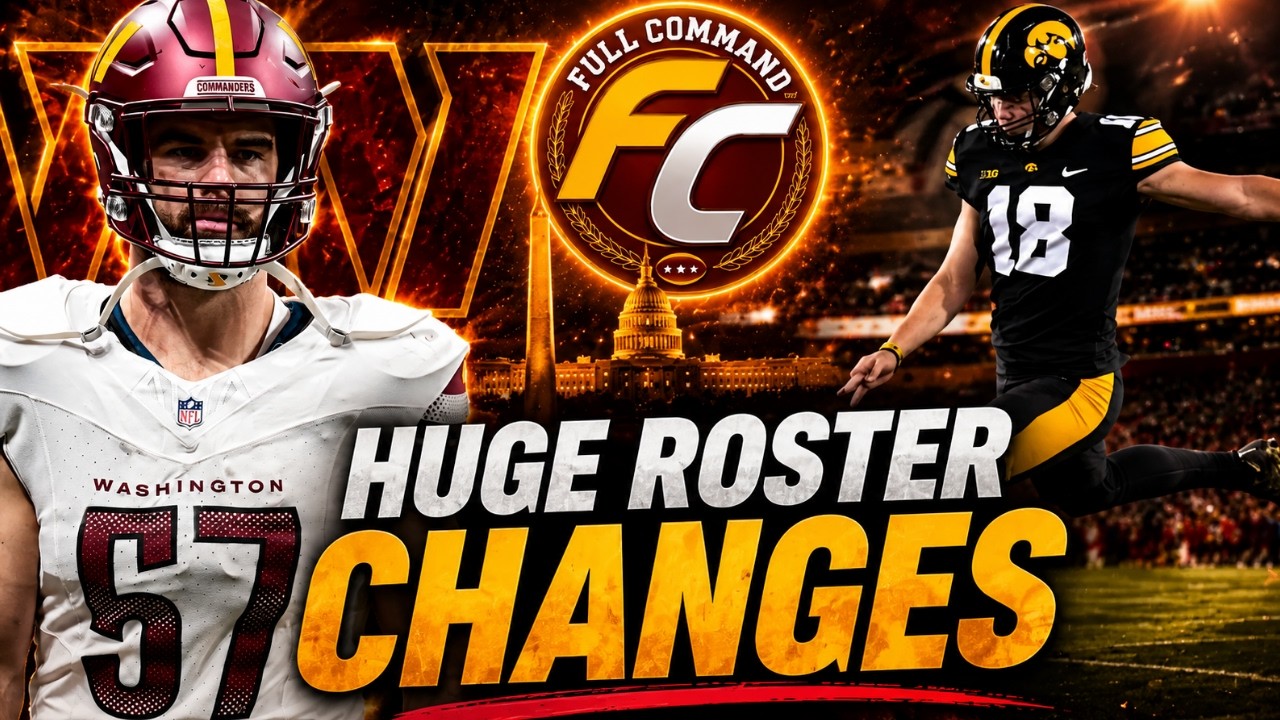 The Commanders Roster BATTLE Just Took a HUGE Turn! EXCLUSIVE Kicking Update + Camp Preview