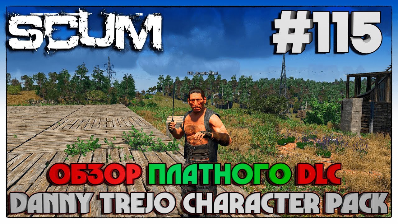 SCUM  Danny Trejo Character Pack #115