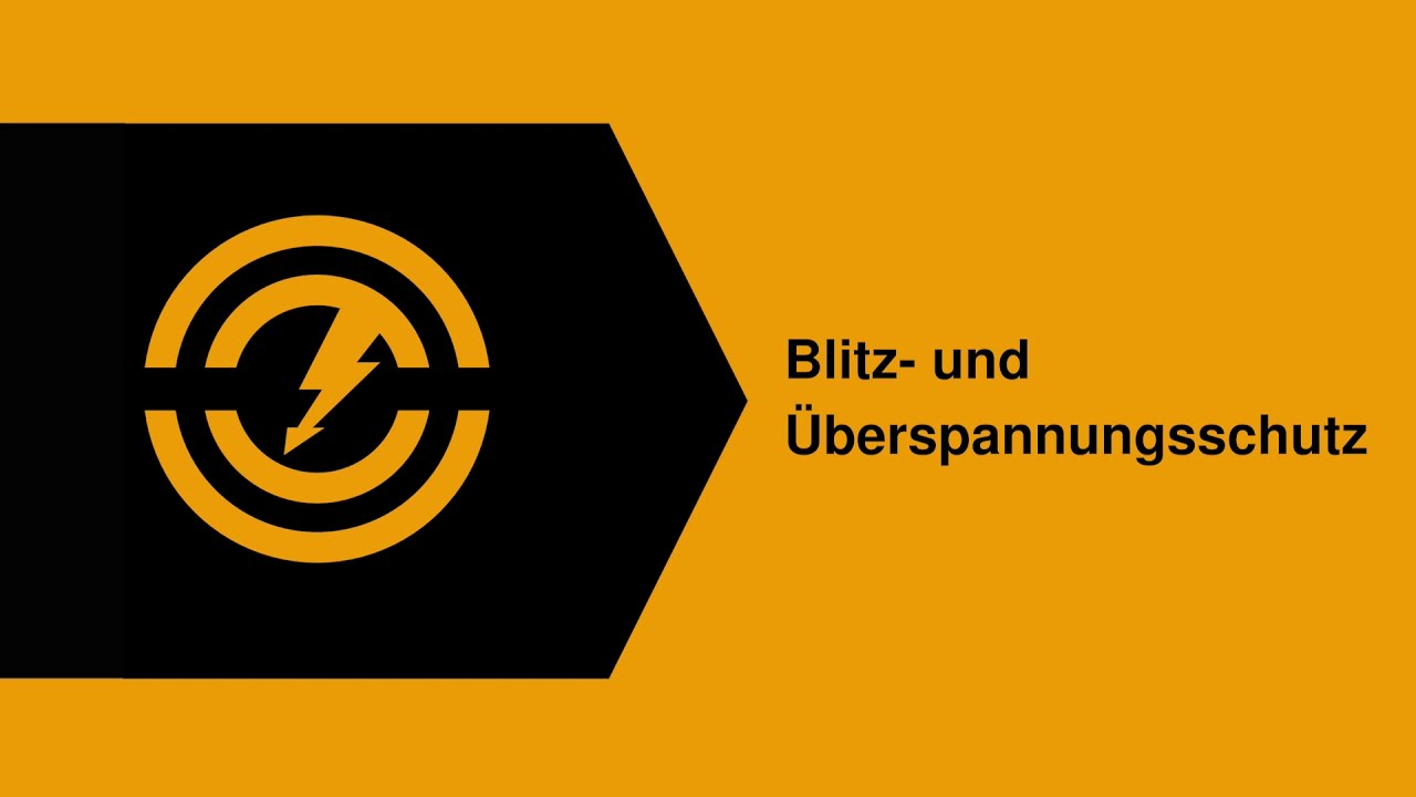 Simulierter Blitzeinschlag - Schutz vor Blitzströmen mit Überspannungsschutzgeräten - OBO Bettermann