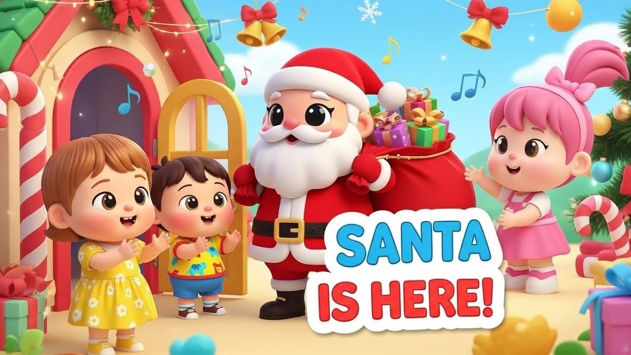 Christmas Aaya Masti Laaya 🎄 | Santa Baby Song | Kids Rhymes Hindi