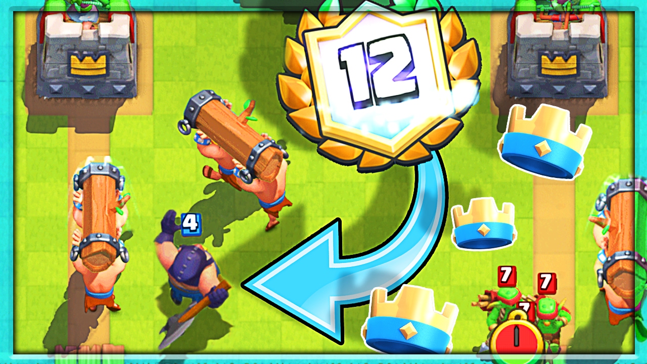 CLASH ROYALE RAM DECK • 12 Win Battle Ram Challenge