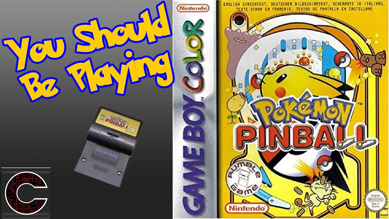 You Should be Playing - Pok&eacute;mon Pinball