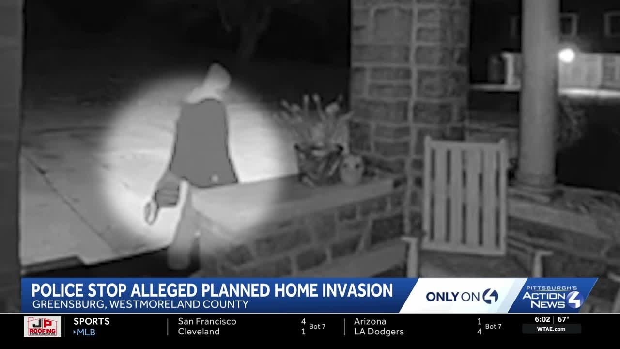 Man caught on camera attempting home invasion at Greensburg home