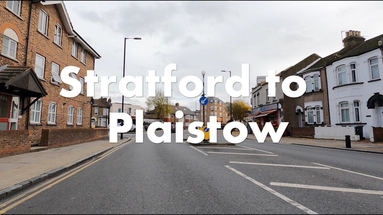 Stratford to Plaistow - Newham - East London - Cycling through the East End
