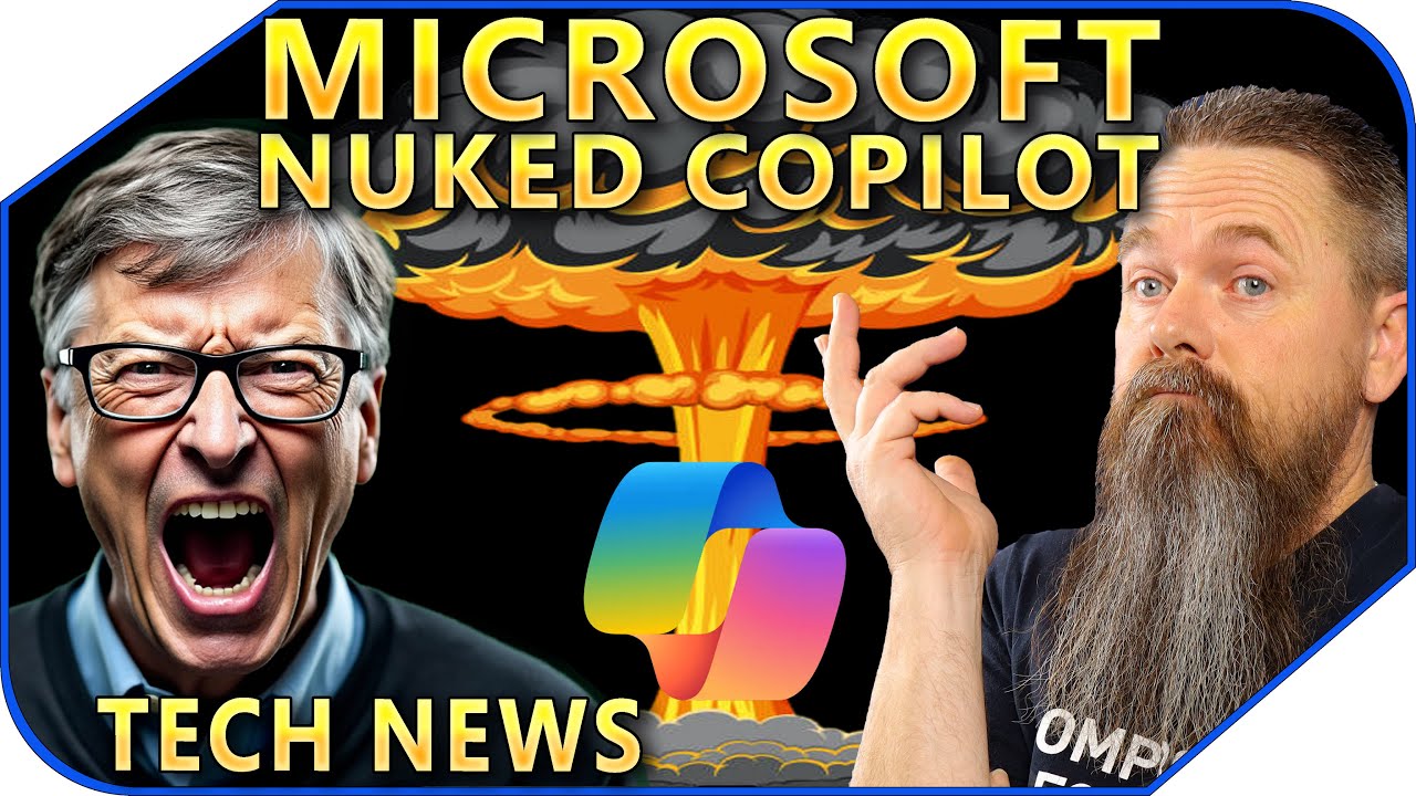 Microsoft Accidently Deleted Copilot - Tech News 3-28-2025