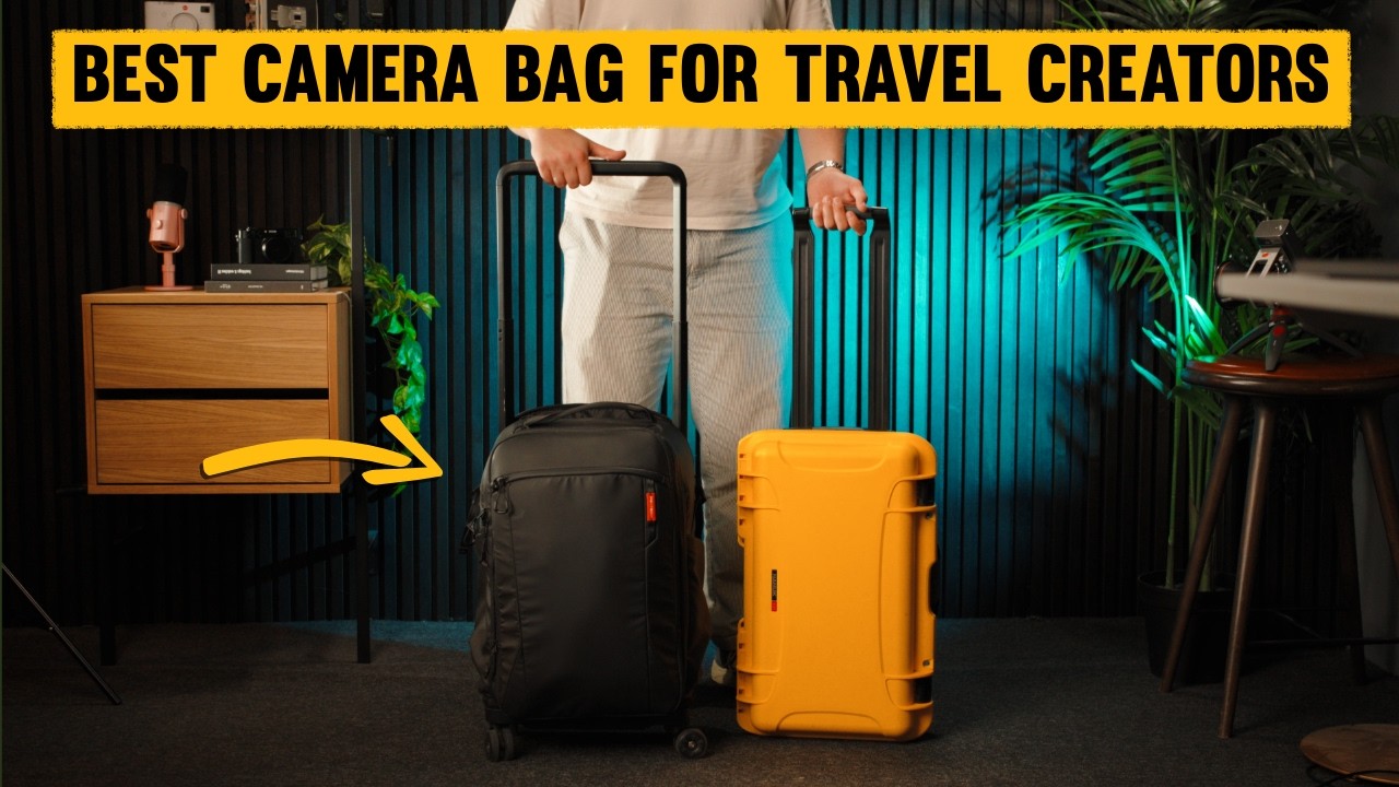 Best Rolling Camera Bag for Solo Shoots & Travel