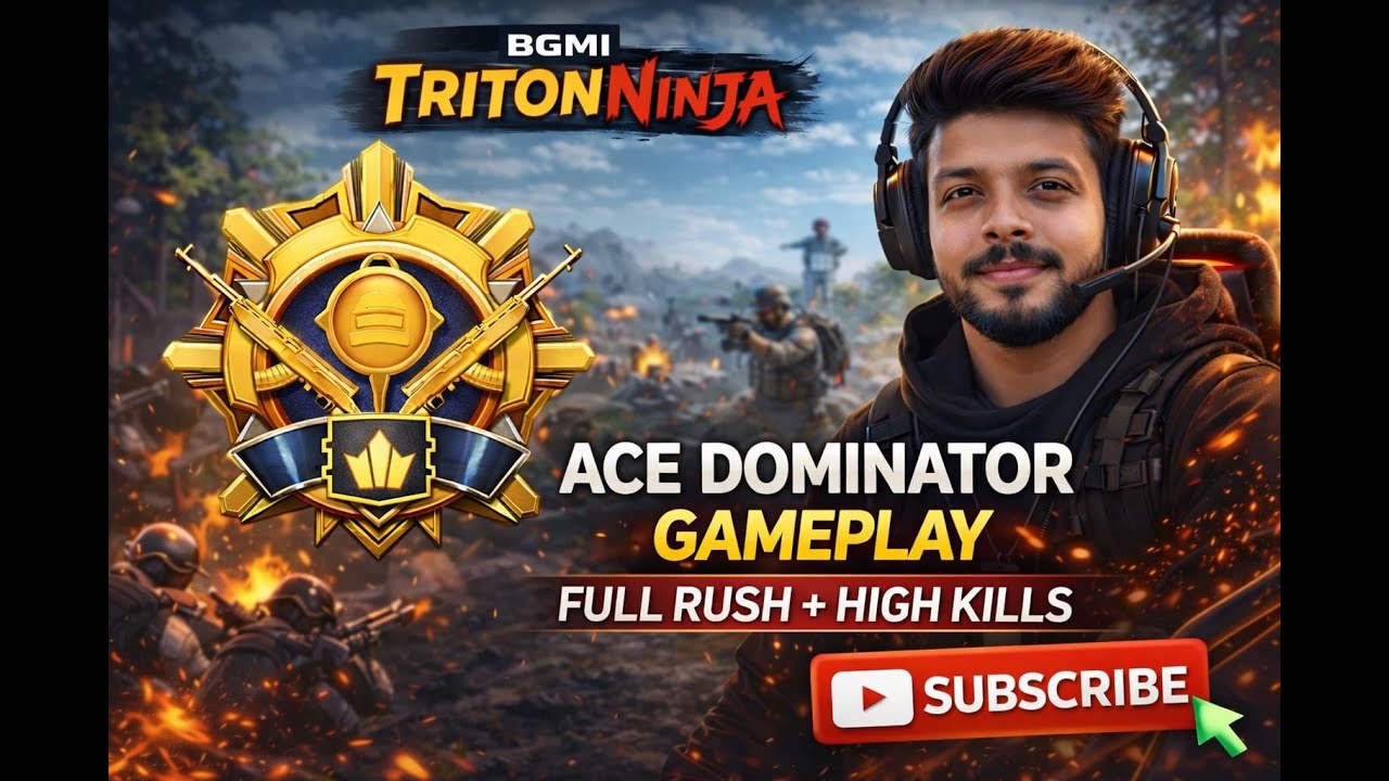 ACE DOMINATOR FULL RUSH🔴 |BGMI LIVE+ Non Stop Entertainment 😈🔥#BGMI LIVE #SHORT FEED