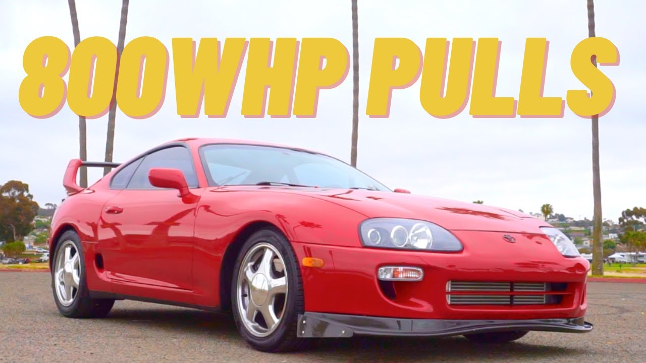 My First Time Riding In An 800WHP Supra (Highway Pull Reactions)
