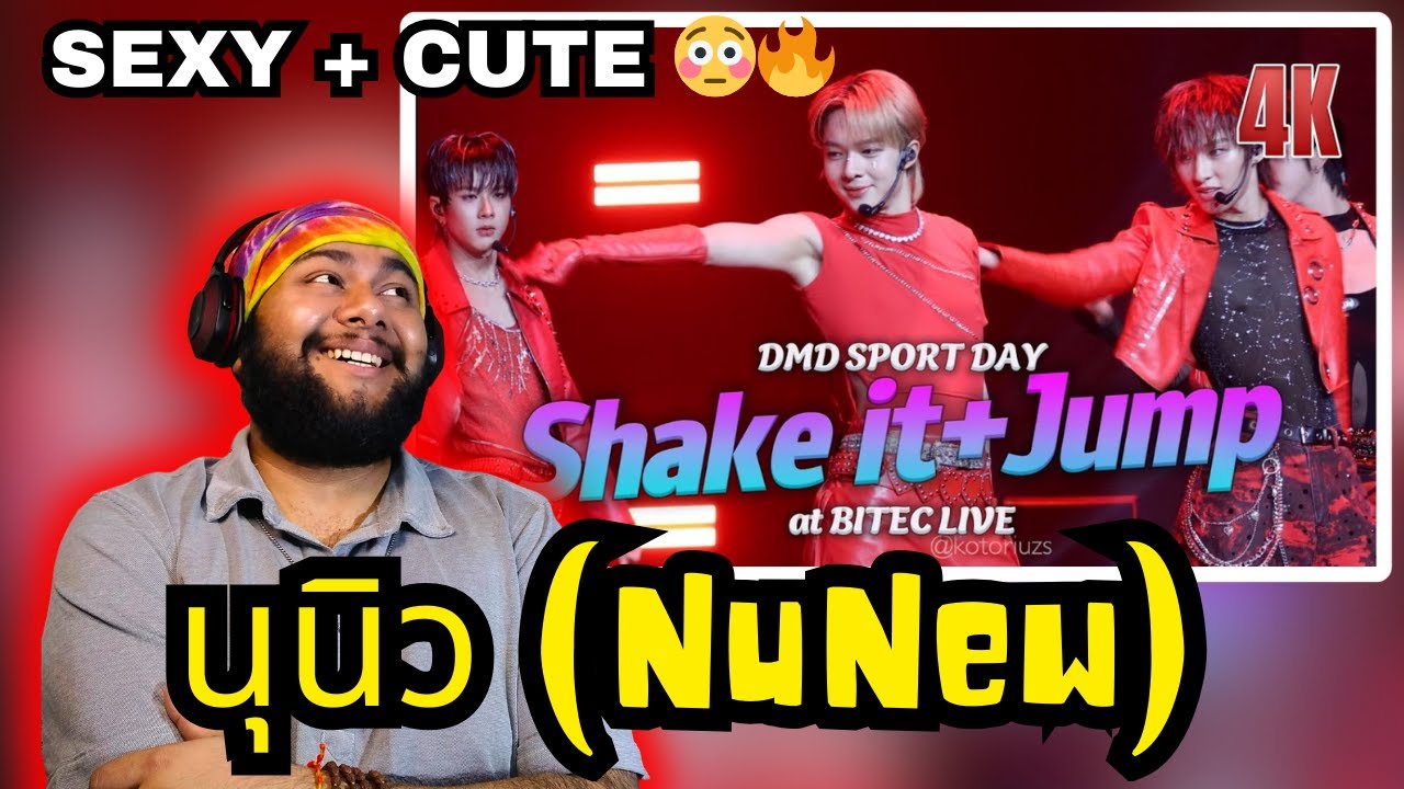 นุนิว NuNew Reaction 😳🔥 | Shake It + Jump @ DMD Sport Day | Sexy Moves + Cute Vibes!