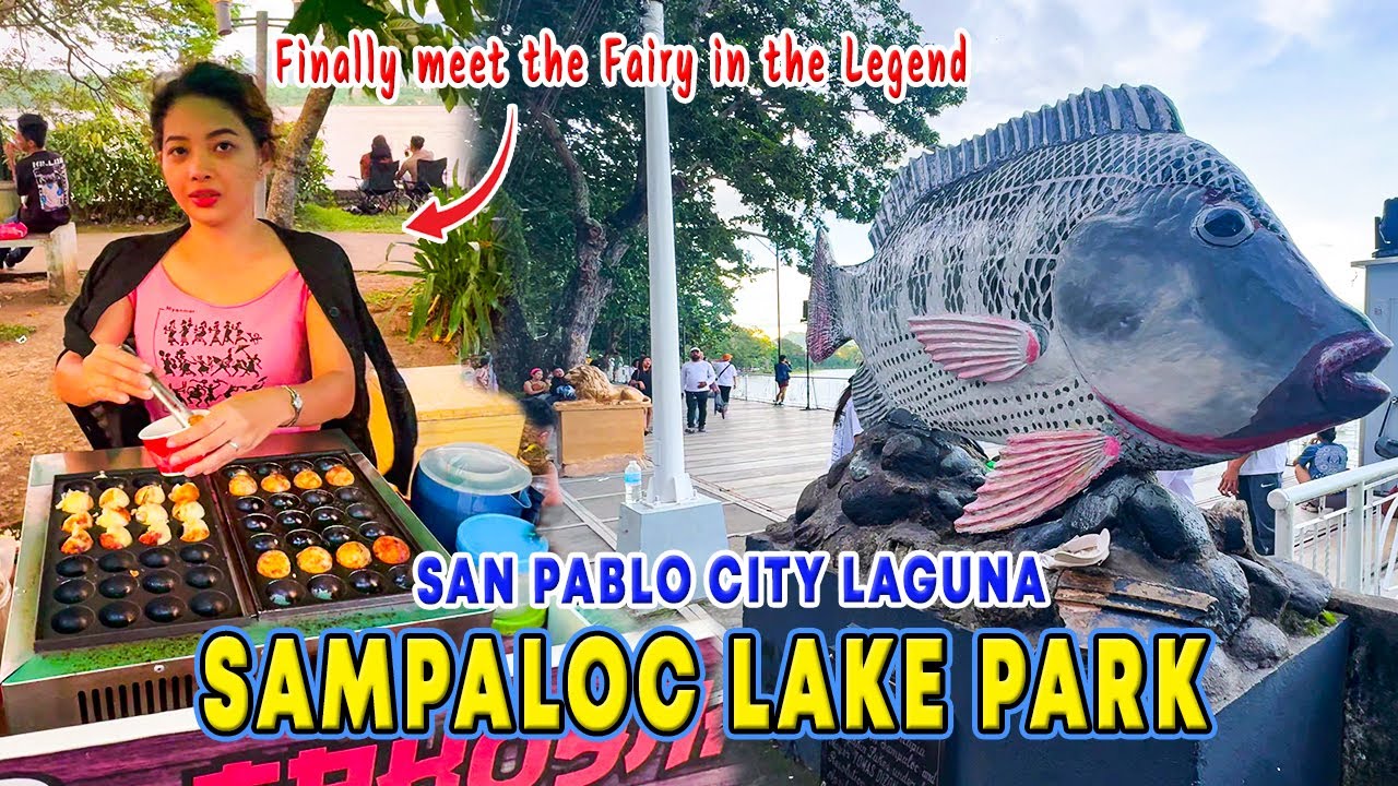 SAMPALOC LAKE PARK Walking Tour | SAN PABLO CITY LAGUNA