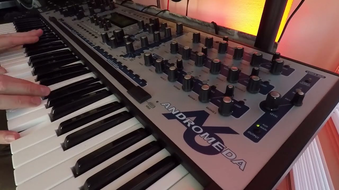 Alesis Andromeda A6 | No Talking | 14 minutes playing the beast