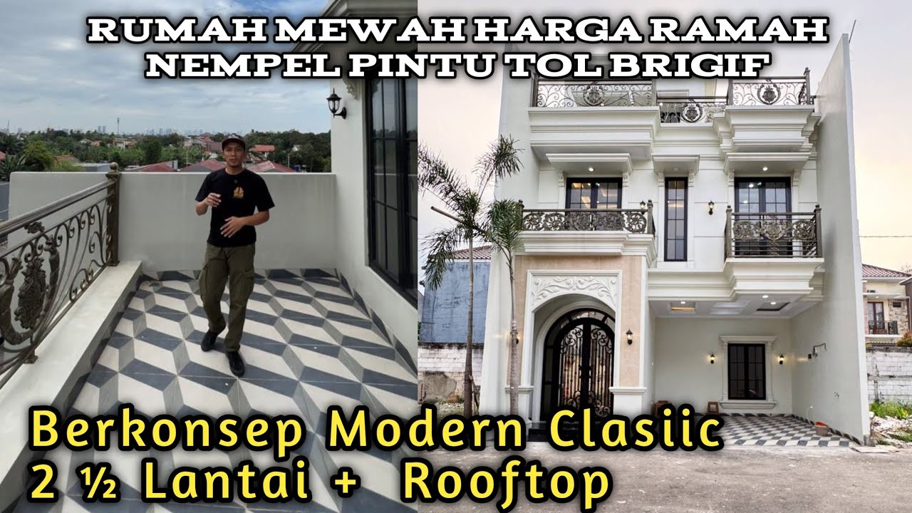 Rumah Mewah Harga Ramah Dalam Cluster Di Jakarta Sekatan 