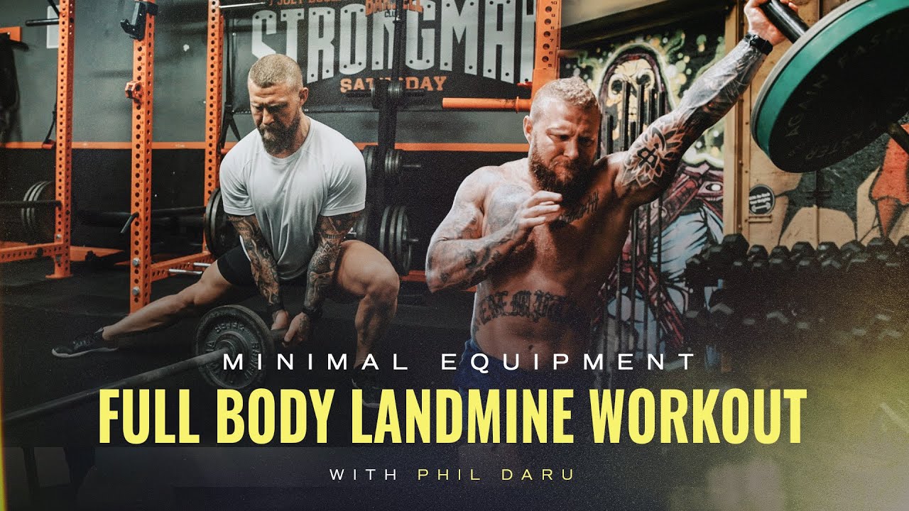 Full Body Landmine Workout (Minimal Equipment Training)