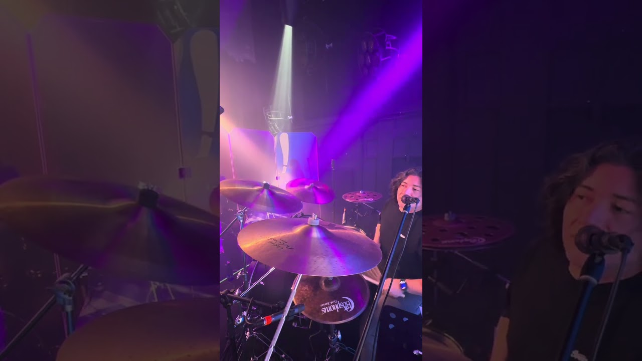 Dirigiendo y tocando para esta gran artista #Ohlela | Drums | Music live | cover | 