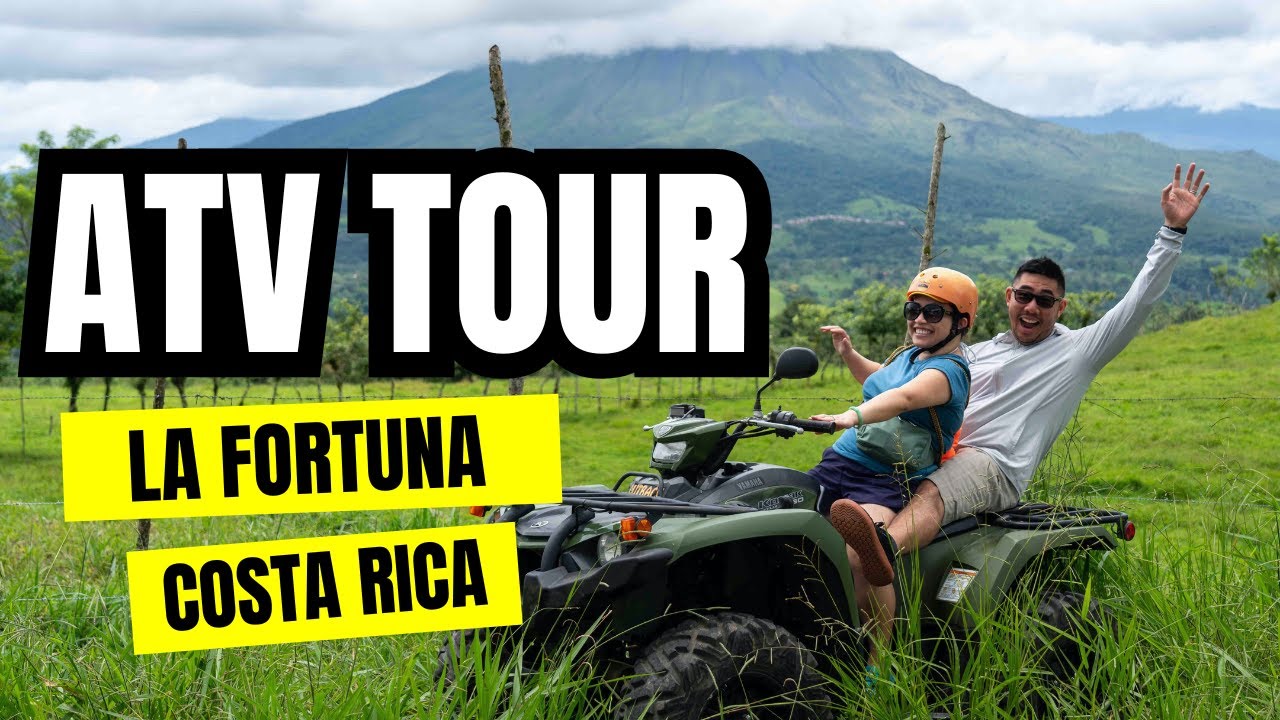 Экскурсия на квадроциклах La Fortuna (2 часа) вокруг вулкана Ареналь!