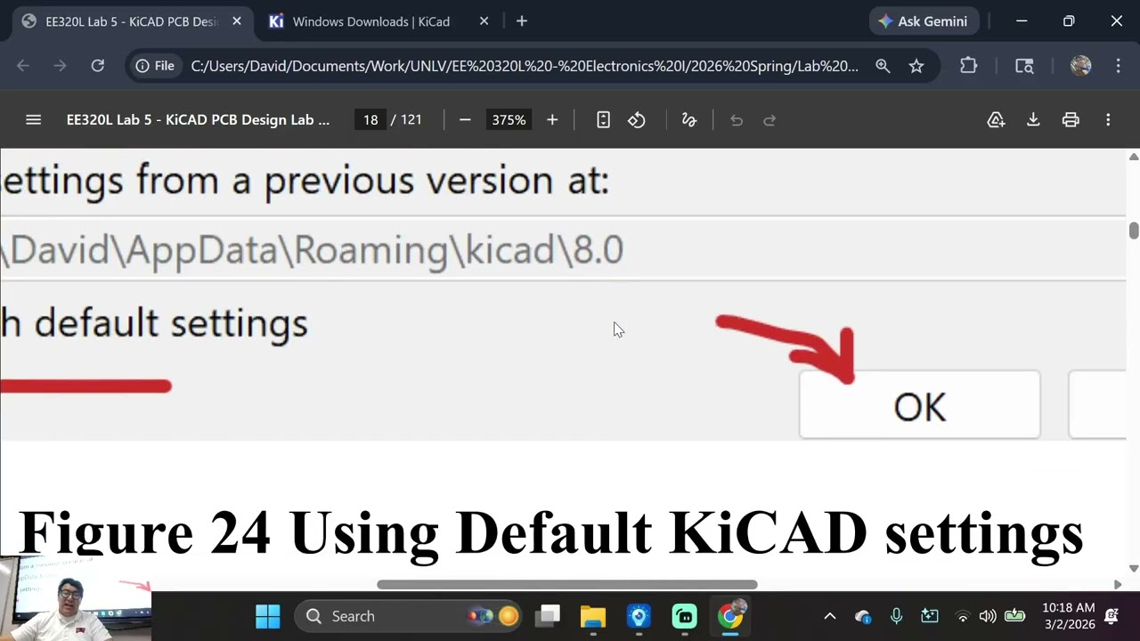 EE 320L [S26] - KiCAD PCB Design Lab - Monday Labs