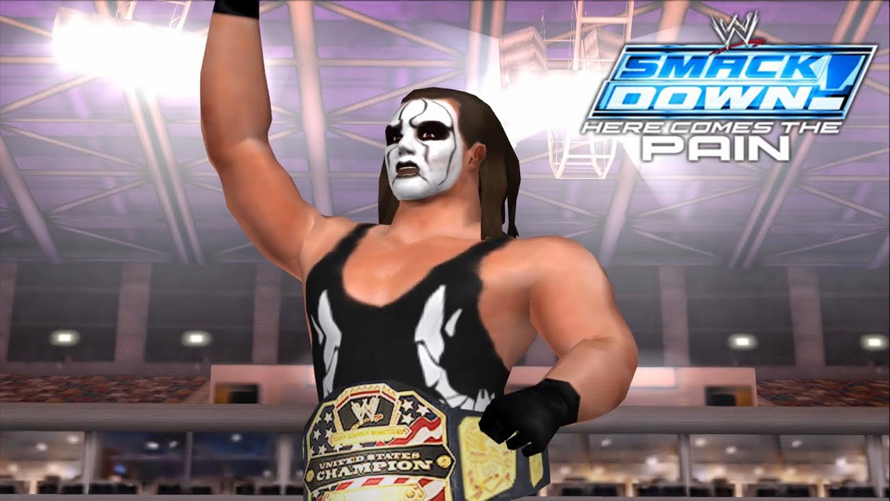 WWE SmackDown! Here Comes The Pain: Ultimate Edition - Sting - Full Season Mode (PS2)