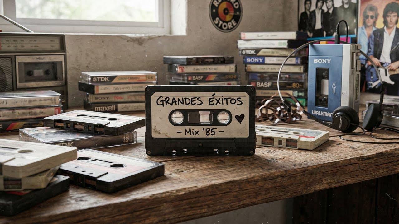 Enganchados de los 80: Música para VOLVER A SENTIRSE JOVEN otra vez 📼❤️ (Nostalgia Pura)