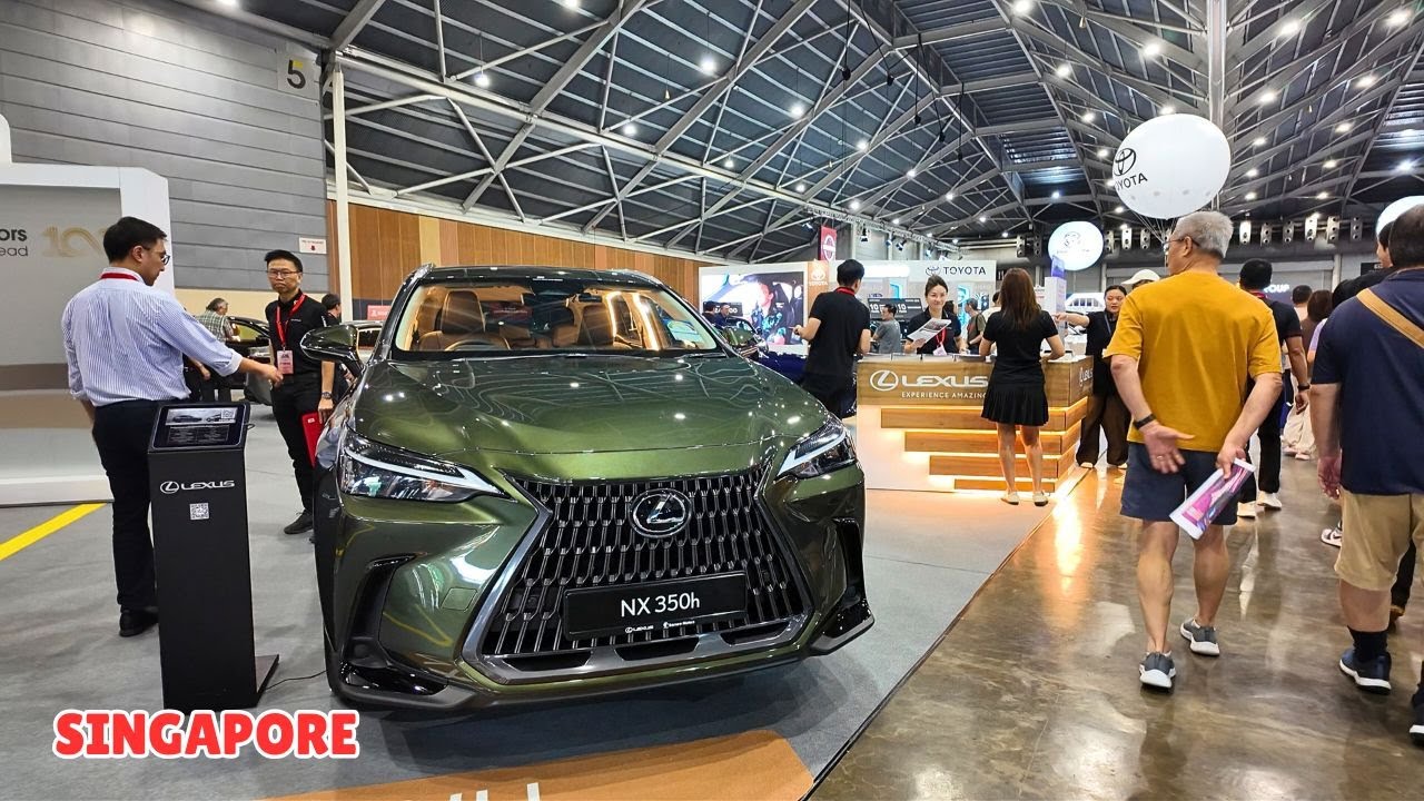 Singapore Car Expo 2025 Walking Tour
