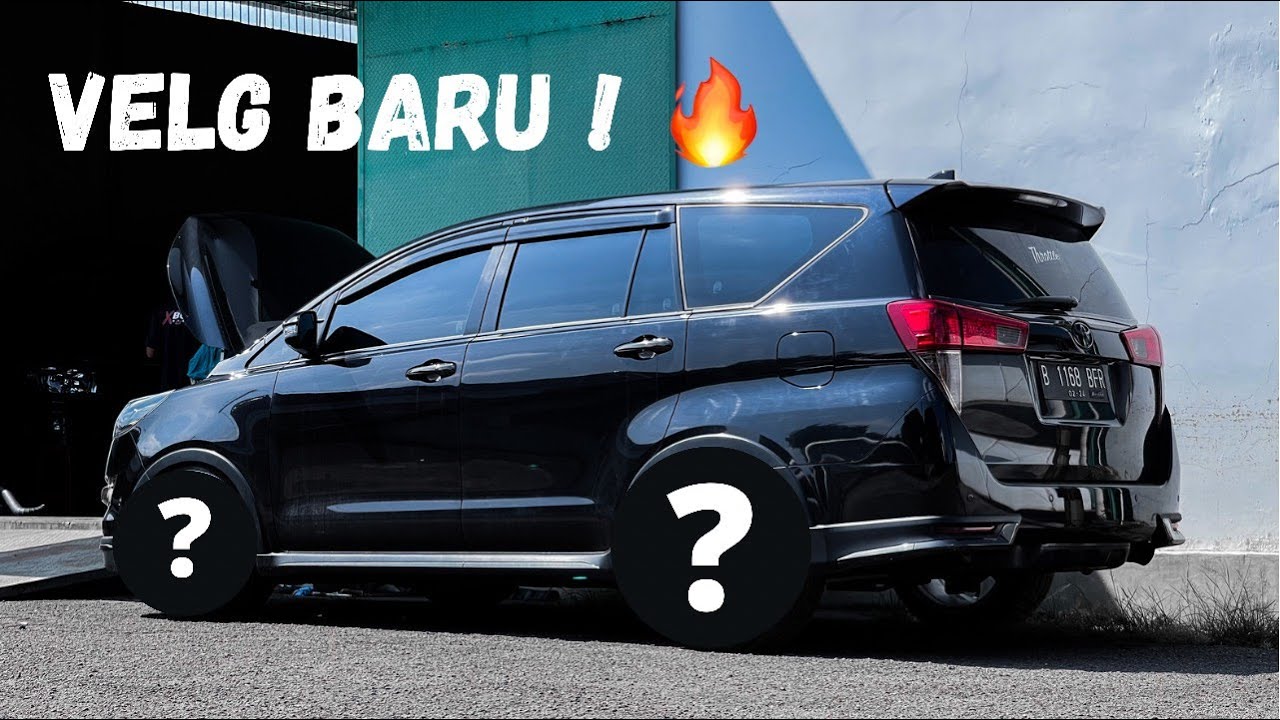 GANTI VELG BARU INNOVA VENTURER !