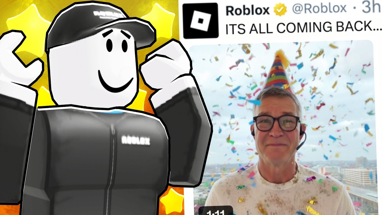 ROBLOX IS BACK!!! but...