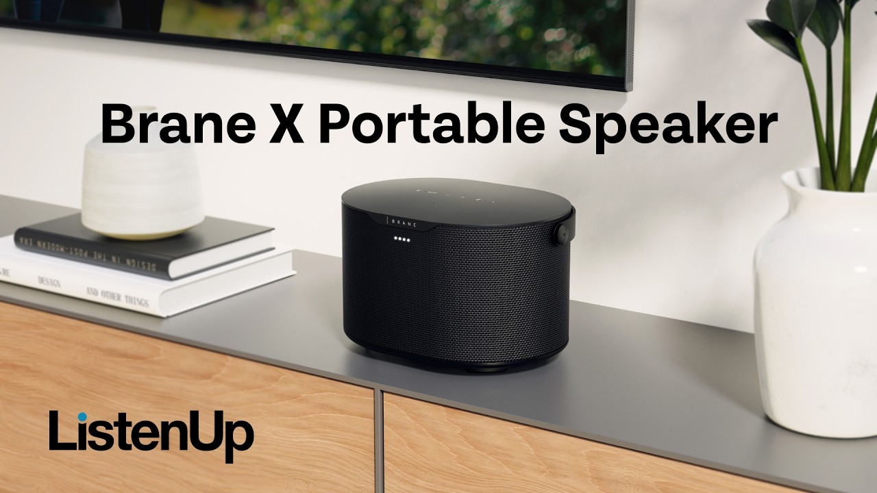 Powerful Portable Speaker | Brane X at ListenUp