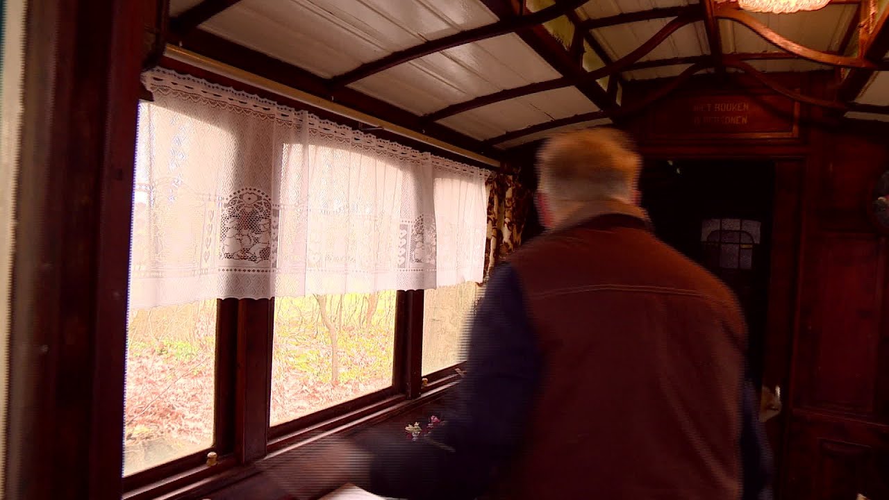 Tramwagon van Piet Couwenberg (80) is nu nog vakantiehuisje maar wordt museumtram