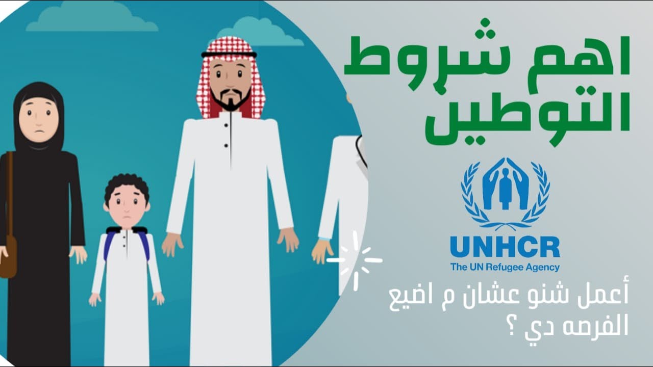 شروط ومعايير التوطين UNHCR