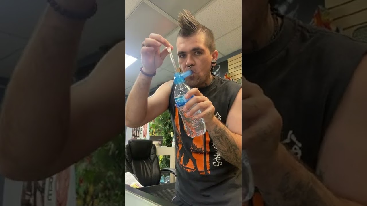 Turn any bottle into a water pipe!!