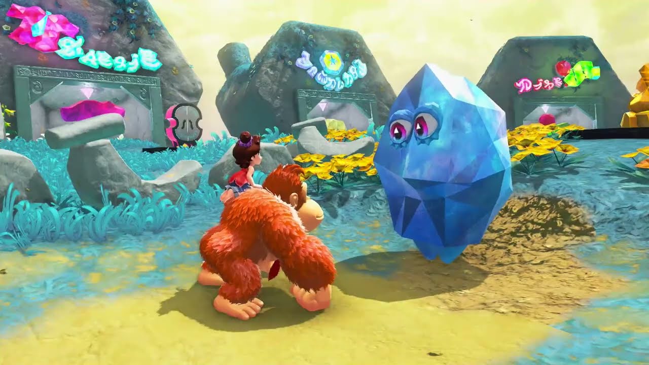 Donkey Kong Bananza - Meeting the Fractones