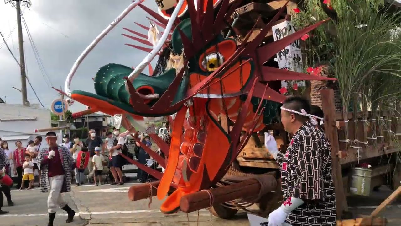 2022年 中島祗園　大蛇山
