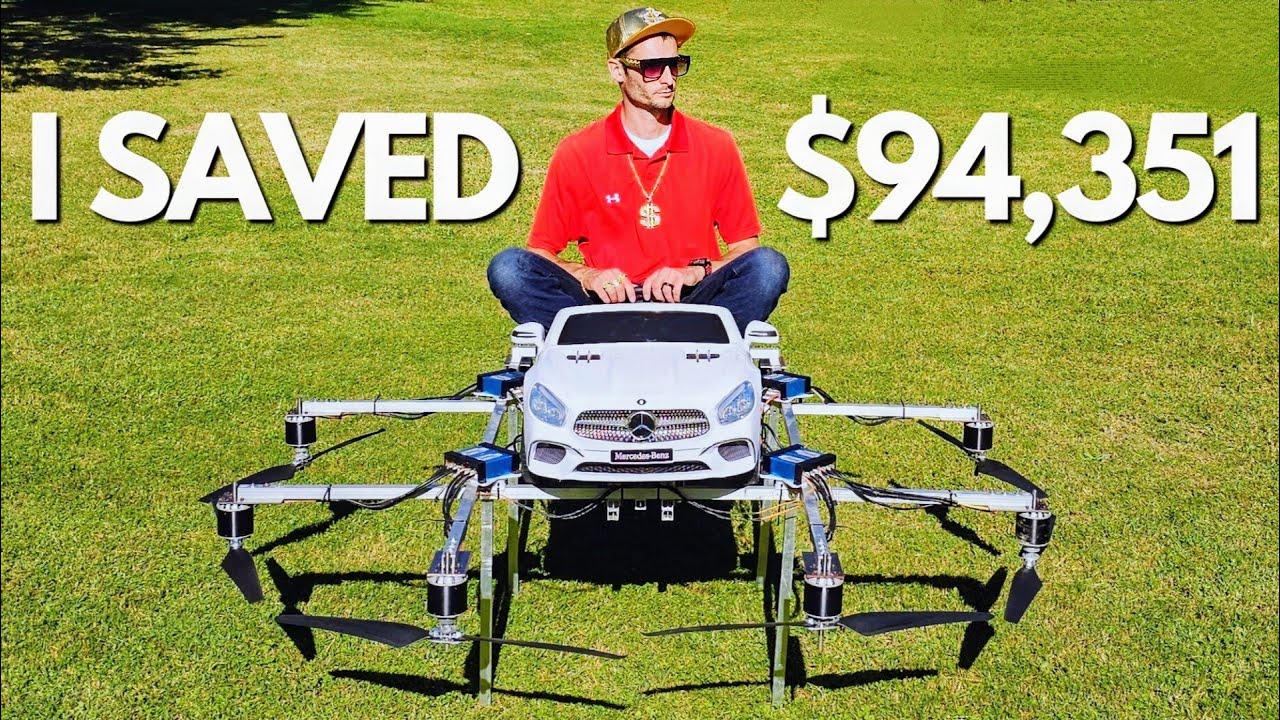 Самый дешёвый в мире летающий автомобиль (eVTOL) + Drone Rap — Часть 1