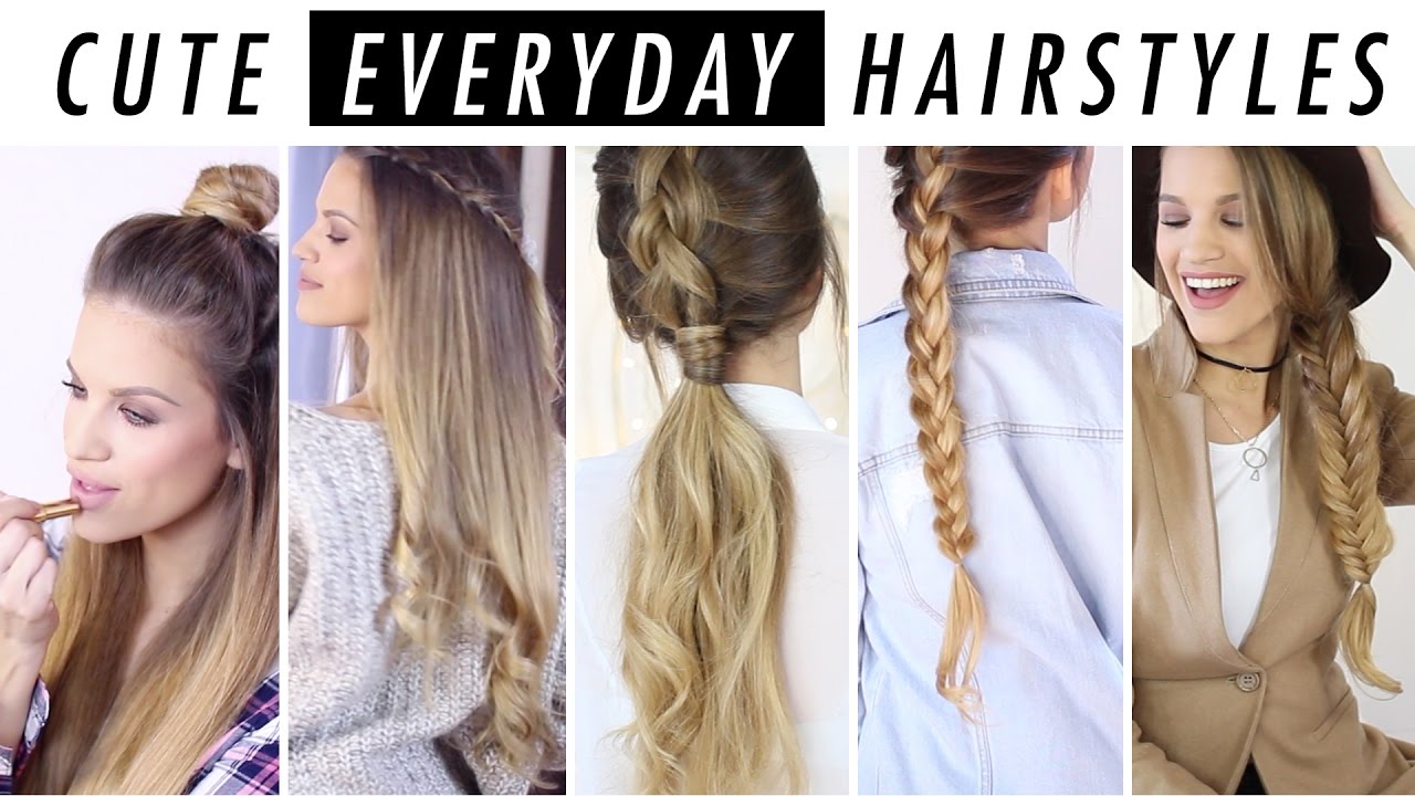 Everyday Hairstyle Ideas: 5 Days Of Hair & Outfit Inspo