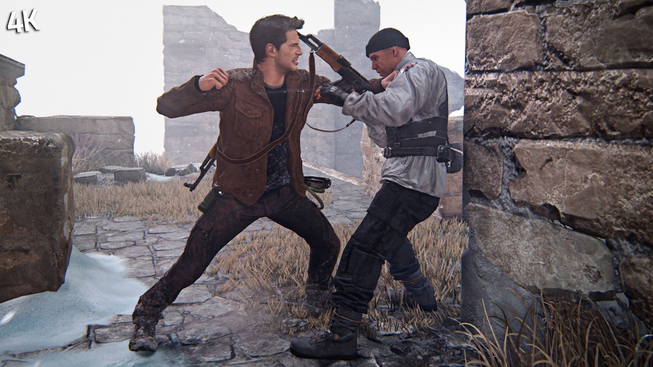 Uncharted 4 | Flawless Stealth 1 | No HUD | 4K 60FPS