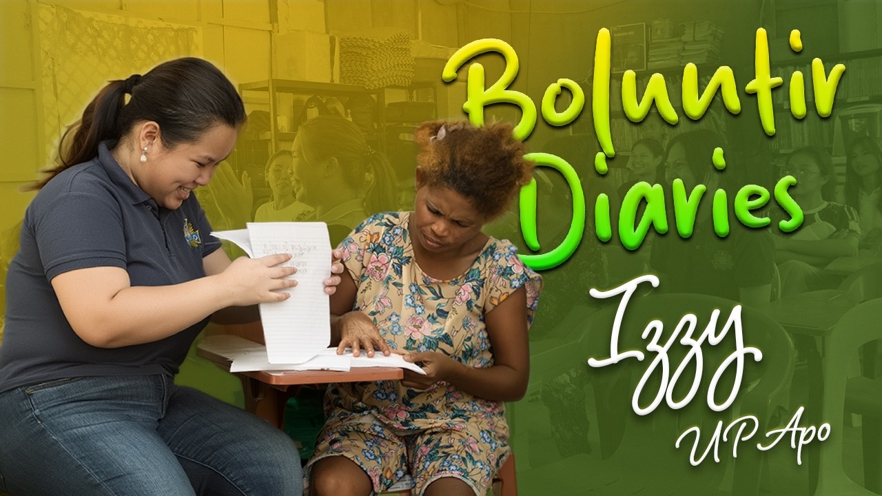 Boluntir Diaries: Ate Izzy from Alpha Phi Omega - UP Manila