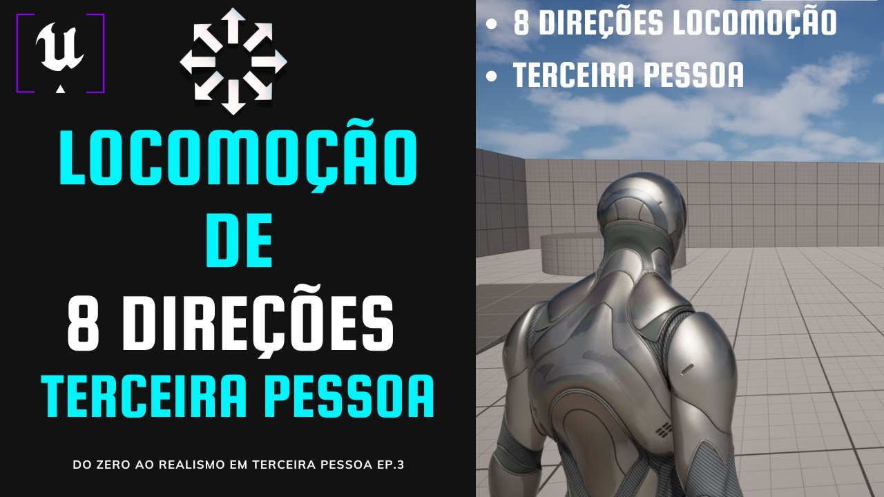 Do Zero ao Realismo na Unreal Engine 5.5: Tutorial de Jogo 3ª Pessoa (Ep. 03)