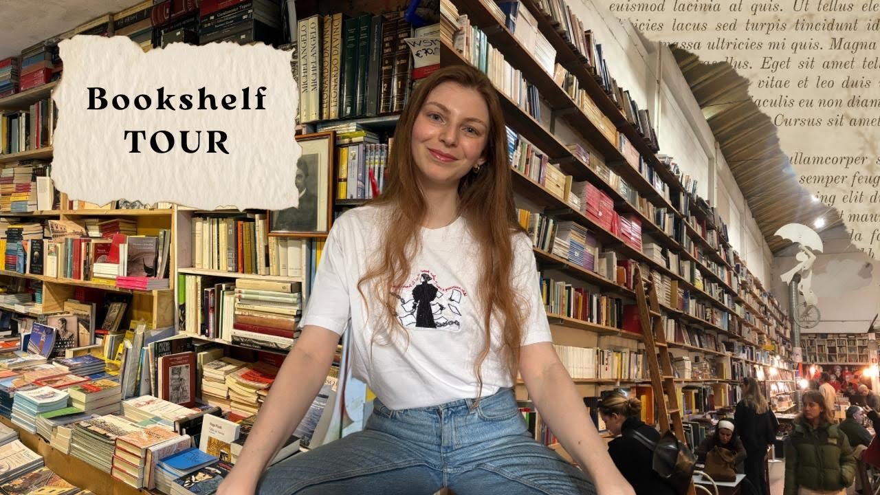 Il mio MURO di LIBRI -  Bookshelf tour 📚