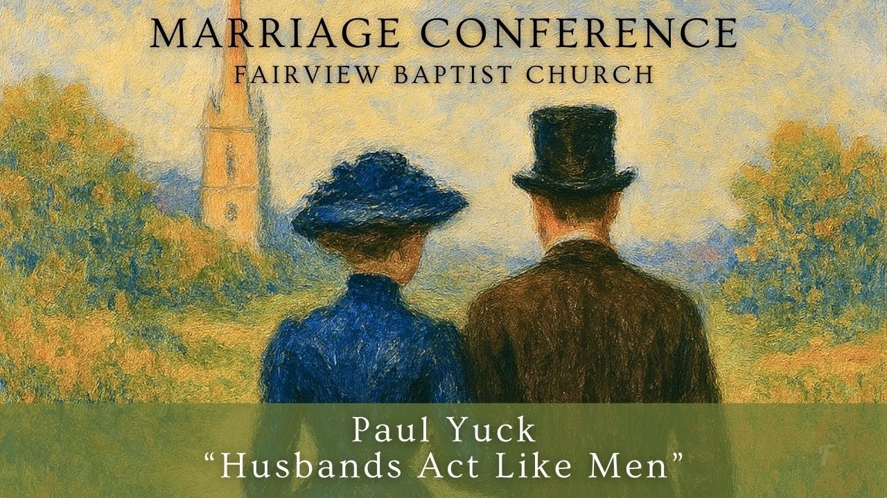 Husbands Act Like Men | Marriage Conference | Paul Yuck