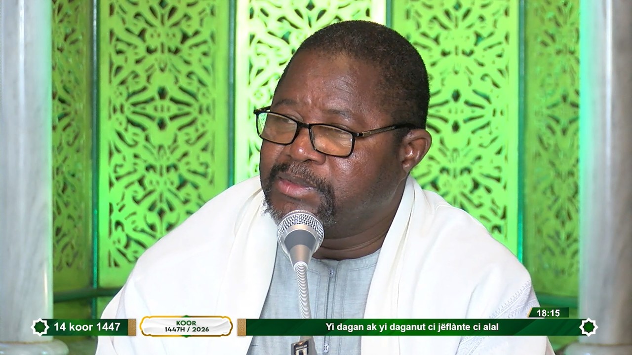 En Direct : Wakhtanou Koor Grande Mosquée de Touba  21e Jr Ramadan1447H S. Cheikhouna MB. Ab. Wadud