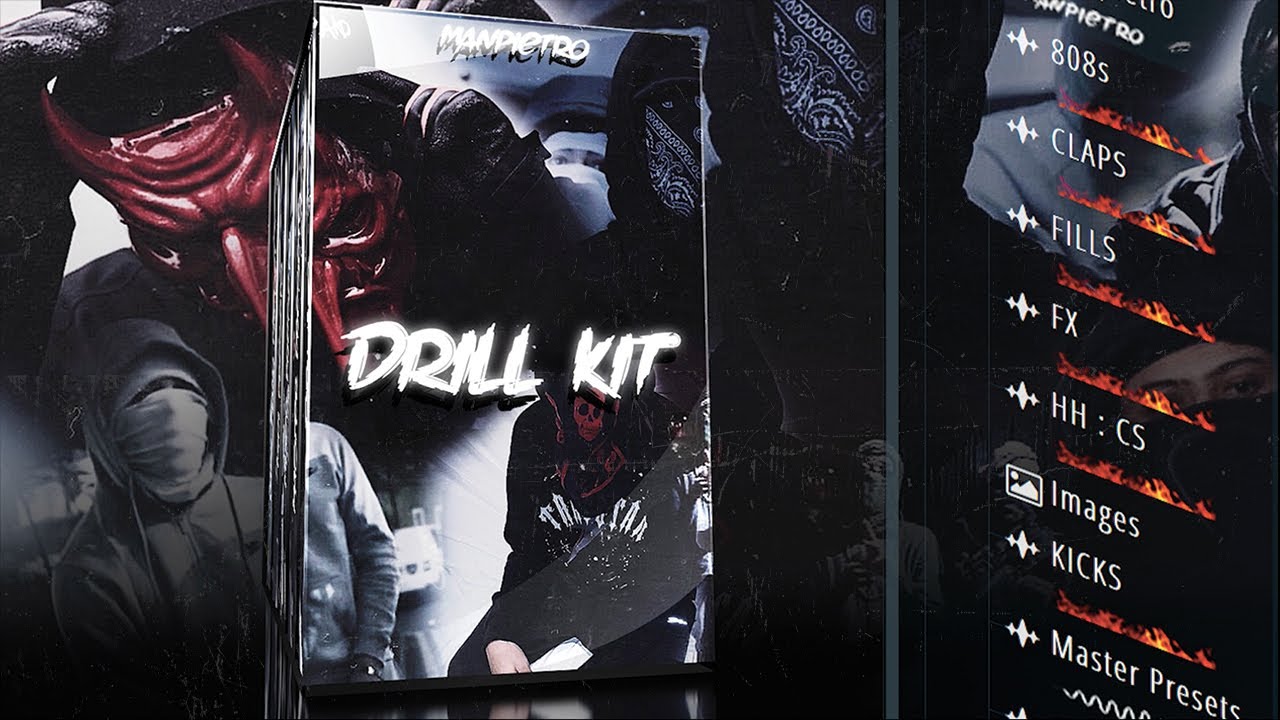 [UNIQUE] ULTIMATE DRILL DRUM KIT (+ MIX/MASTER PRESETS + MIDI PRESETS + TEMPLATES FLP and more)