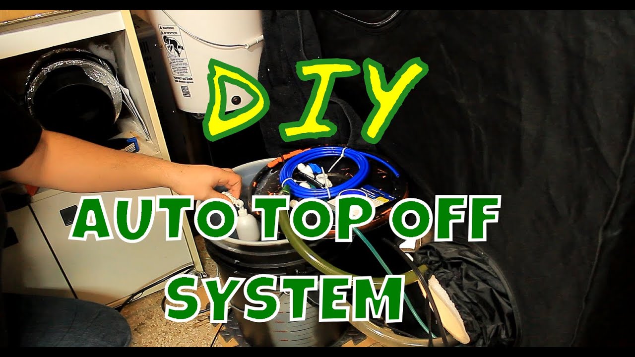 DIY Auto Top Off System (ATO) For Hydroponics Reservoir
